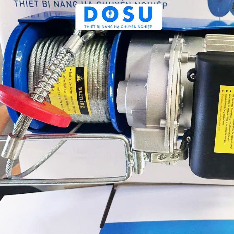 Tời Điện Dosu PA800 25M 240-480Kg 220V - Ảnh 2