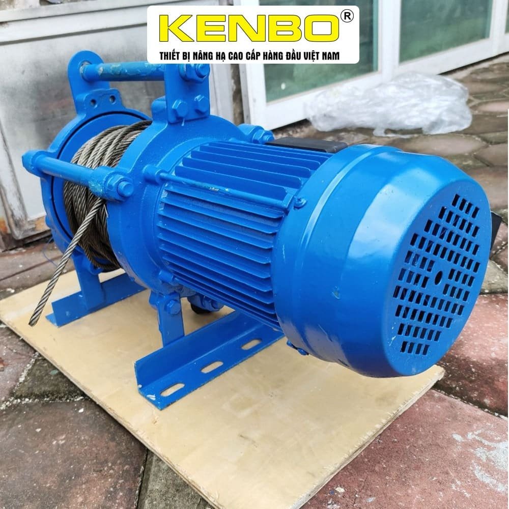 Tời Điện Kenbo KCD500/1000-30M 380V 400/800Kg