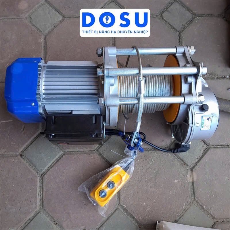 Tời Điện Dosu KCD750/1500-30MPLUS 300/600Kg 220V Nhanh