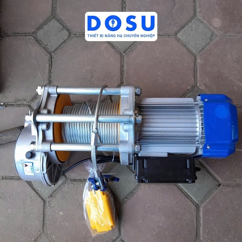 Tời Điện Dosu KCD300/600-30MPLUS 200/400Kg 220V Nhanh