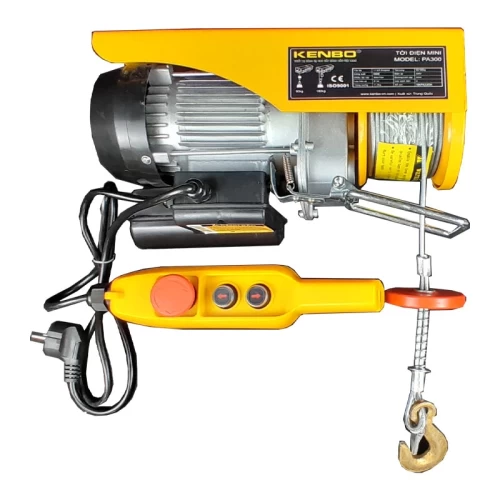 Tời điện KENBO PA1000 40m 400-800kg 220V