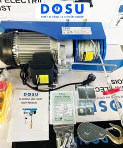 Tời Điện Dosu PA800 12M 400-800Kg 220V