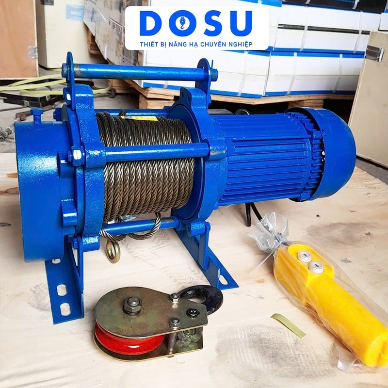 Tời Điện Dosu KCD750/1500-60M 220V 300/600Kg