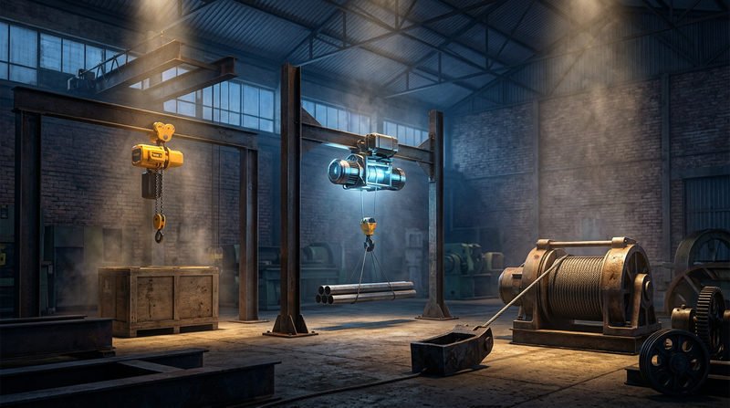 Phân loại máy tời điện phổ biến nhất trên thị trường